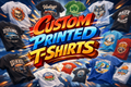 Custom Printed T-Shirts FRONT & BACK (Design sold separately)